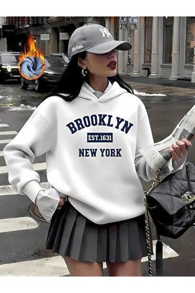 New Shine Brooklyn New York Printed Women's Sweatshirt