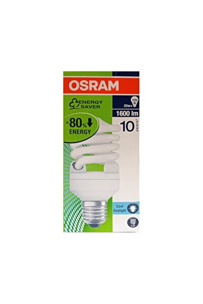 Generic Osram Energy Saving Lamp T3 Twist 23W/865/E-27 Day DuluxStar 40083218...