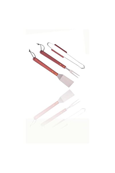 Generic Portable Grilling Utensil Kit - 3PCS Compact BBQ Tool Set for Cooking...