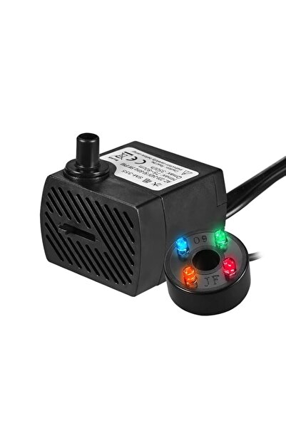Generic Morelian 350L/H 5W Submersible with 4 LED Light Ultra Quiet for Pond ...