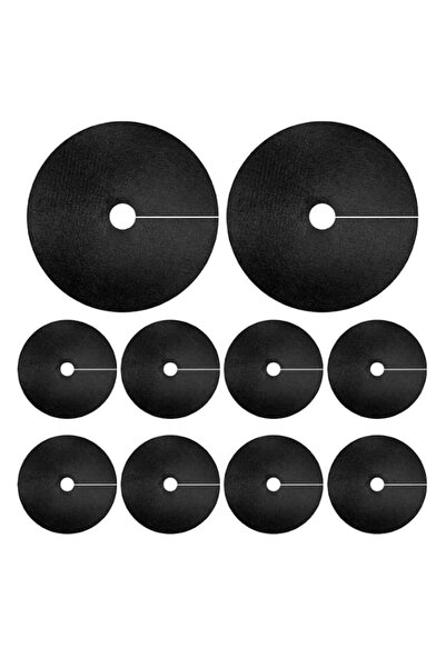 Generic 10Pcs Cabbage Plant Collars, 15cm Diameter Round Mulch Ring for Slug ...
