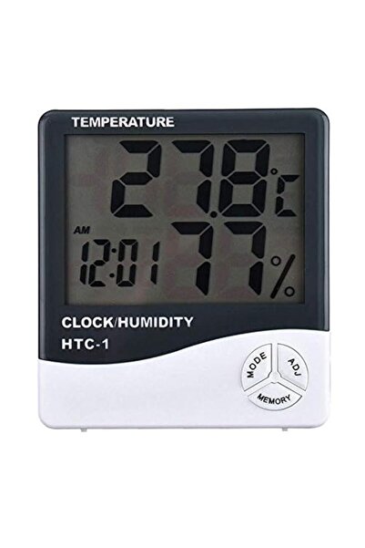 Generic eWINNER Digital LCD Thermometer Humidity Meter Gauge Clock