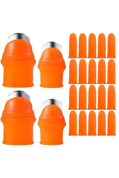 Generic Bukela 24 Pcs Professional Garden Silicone Thumb Knife & Fingertips, ...