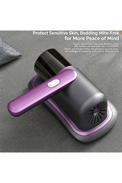 Generic Brand Cordless Handheld Dust Mite Vacuum For Bedding And Upholstery