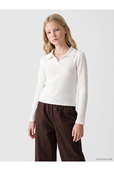 LC Waikiki I Devrik Roba Collar Girl's T-Shirt from Freezen Store