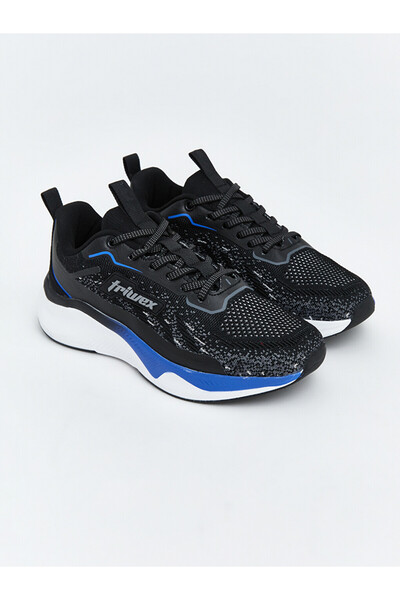 LC Waikiki Triwex Black Mesh Detailed Women's Sports Shoes