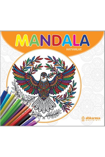 Atlı Karınca Yayıncılık Mandala - Hayvanlar / Kolektif / Atlı Karınca Yayınları / 9786259031965