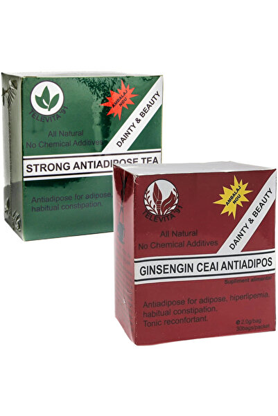TELEVITA Kit Ceai AntiAdіpoѕ Duo [Strong+Ginseng] 2x30dz