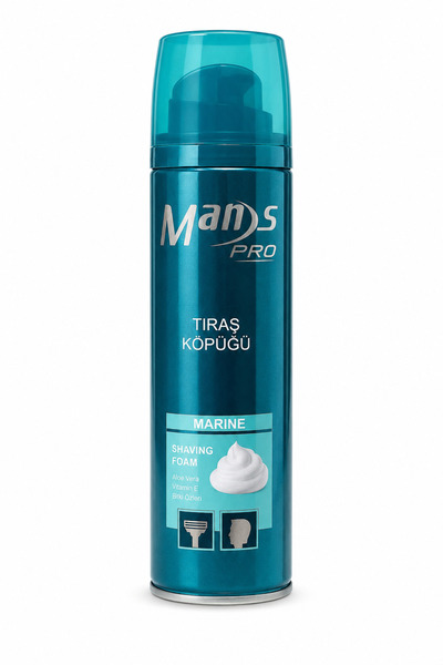 Genel Markalar Man’s Pro Marine Erkek Tıraş Köpüğü 250 ml Aloe Vera Vitamin E...