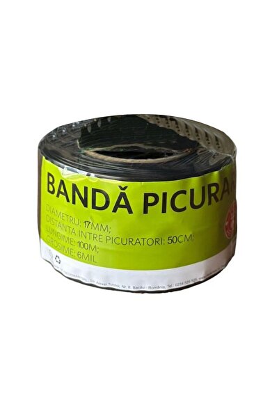 OEM Banda pentru irigatii prin picurare Grunman, 6 mil, D 17 mm, distanta ori...