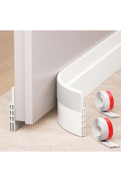 Arabest 2-Pack Door Draft Stopper,Adjustable Door Sweep,Anti-Collision,Strong...