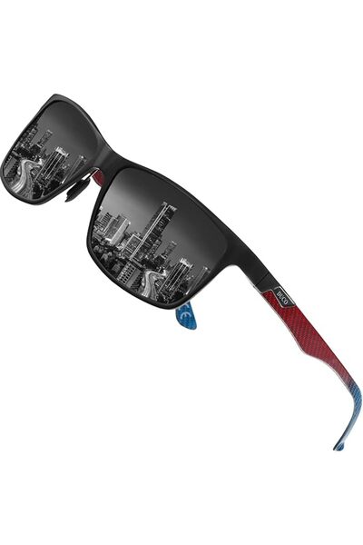 GENERAL Duco Rectangular Polarized Lens Sunglasses for Men |   Anti-Glare Sun...