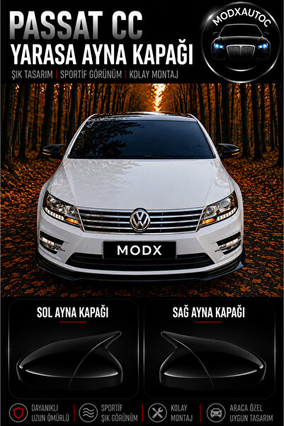 MODxAUTO VOLKSWAGEN PASSAT CC 2008-2017 ARACA ÖZEL YARASA AYNA KAPAĞI A+