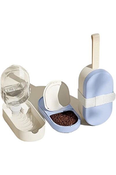 STARSTAR 2-in-1 water bottle + bowl, leak-proof, portable.