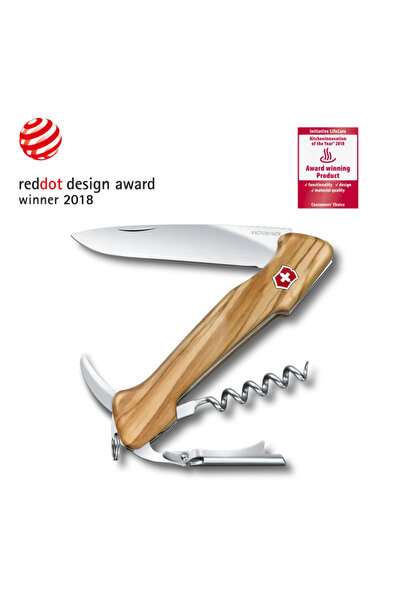 Victorinox Wine Master Multifunction Pocket Knife, 6 Functions, Light Brown