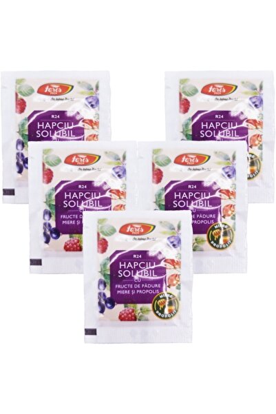 Fares Hapciu [raceala gripa] solubil fructe padure miere propolis 5plicuri x 5g
