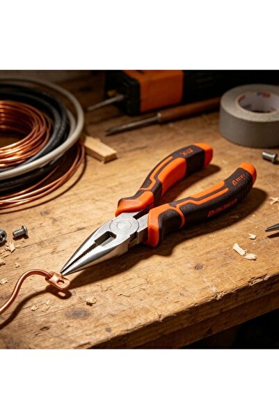 KMT Tools Μίνι πένσα μυτοτσίμπιδος 125 χιλιοστά, σφυρήλατο επινικελωμένο σώμα...