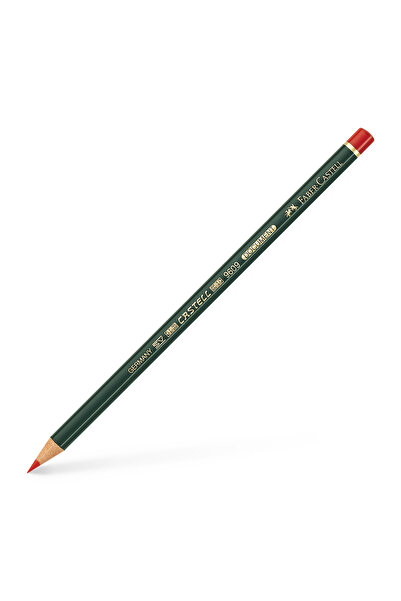 Faber Castell Creion permanent rosu castell document 9609 faber-castell