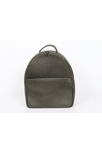 DANIEL CASTELLANO Genuine Leather Backpack with Laptop Compartment
