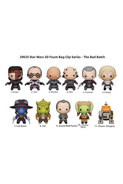 NW NessiWorld Bad Batch Clip-On Figure