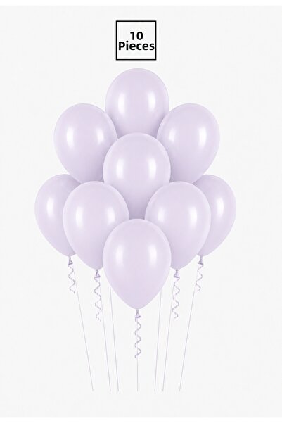 Balonsan Lilac Macaron Balloon 10 Pieces