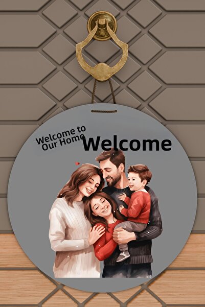 Dormot High-Quality Digital Printing, Standard Welcome to Our Home Child and ...