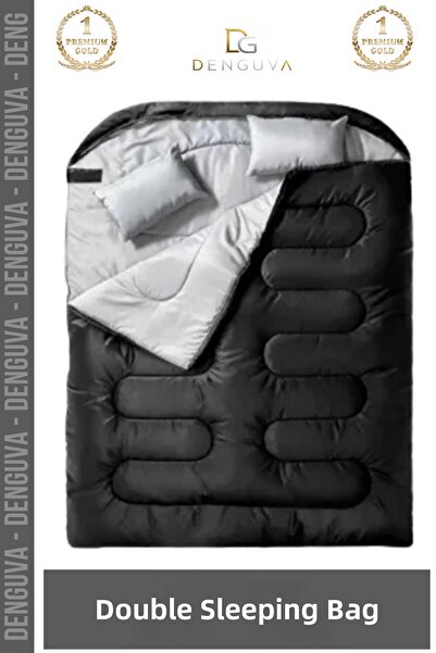 Denguva # Sleeping Bag Waterproof Thermal Padded Wide Cut Camping Outdoor Com...