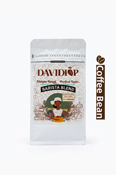 DAVIDIOP قهوة إسبريسو باريستا بليند (قهوة حبوب البن) 250 جرام
