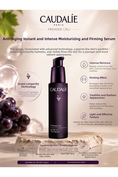 Caudalie Premier Cru Anti-Aging Instant and Intense Moisturizing and Firming ...