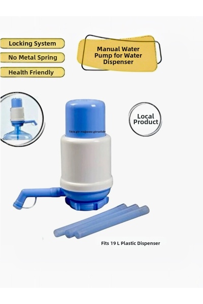 MOOD CLASS Lockable Water Bottle Pump, Manual Push-Release, 19Lt Pet Bottle C...