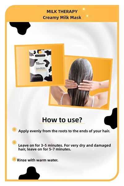 Morfose Milk Therapy Hair Mask 25 ml 5 Pieces