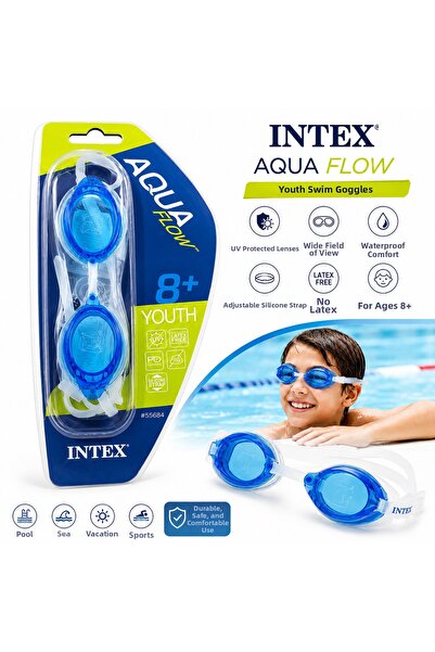İNTEX WET SET نظارات السباحة للأطفال من انتكس أكوا فلو - نظارات سباحة مقاومة ...