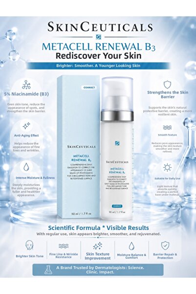 SkinCeuticals Metacell Renewal B3 Cream 50 ml - Anti-Aging Skin Renewal and R...