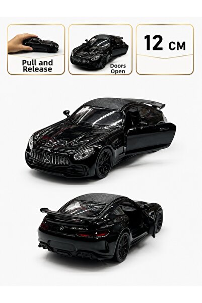 SCOWETTO سيارة مرسيدس AMG GT معدنية موديل 1:36 باللون الأسود
