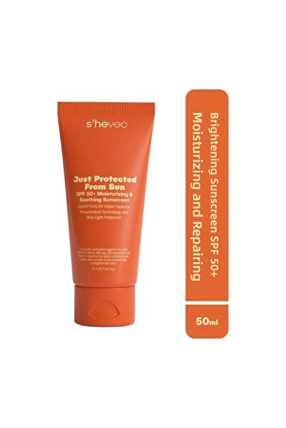 She Vec Just Protected from Sun Moisturizing, Repairing and Brightening 50+Sp...