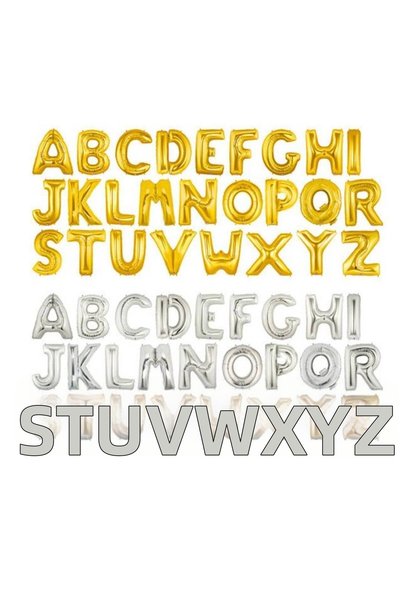 Generic Brand Rönesans Foil Balloon Letter O Gold Color - Letter O Balloon - Letter Foil Balloon 100 cm Gold Balloon