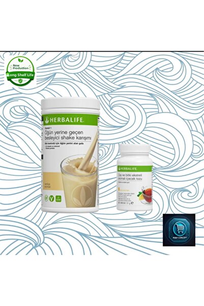 Herbalife Formula 1 nutritional shake mix 500 g + tea and herbal extract flav...