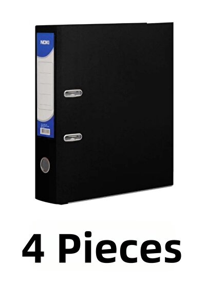 Noki 4 Pieces A4 Wide Plastic Folders