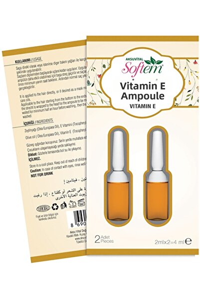 Softem Vitamin E Ampoule 2ml X 2 Pieces