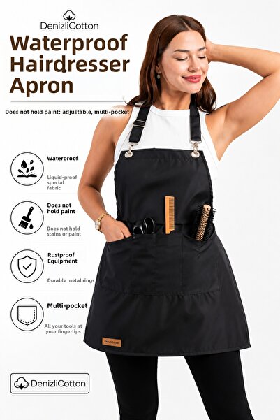 Empressco Kua Dye and Stain Resistant Waterproof Rustproof and Black Hairdres...