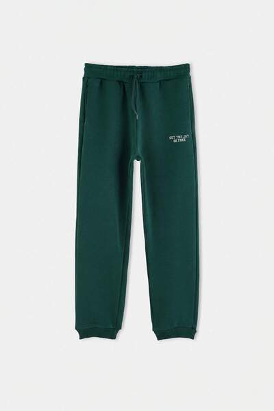 TRENDYOLKIDS Green Boy's Sweatpants Tkdaw27Ea00003
