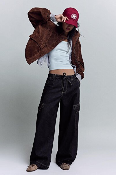 Bershka Kargo paraşüt jean