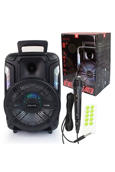 İTHALCİM Bluetooth Parti Hoparlör Ledli Speaker Ses Bombası Kule Aux Ses Sistemi Işıklı Ses Bombası
