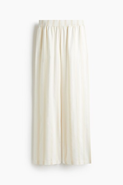 H&M Düz Paça Pull-on Pantolon