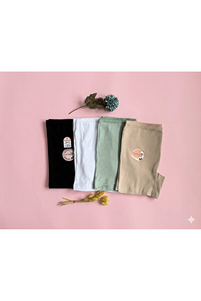VELOURE Set de pantaloni scurți și boxeri pentru femei, din bumbac, 4 piese, ...