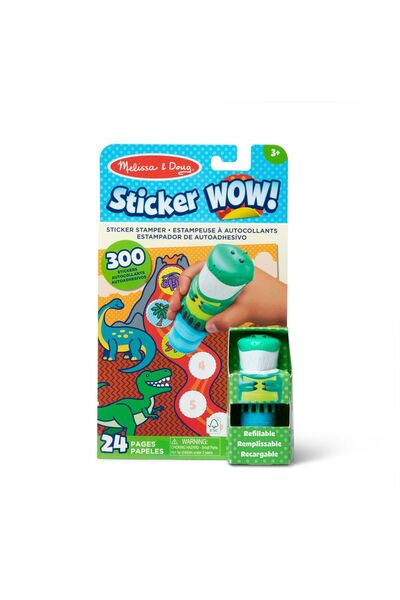 Spin Masters MELISSA AND DOUG STICKER WOW SET DE JOACA AUTOCOLANTE SI STAMPIL...