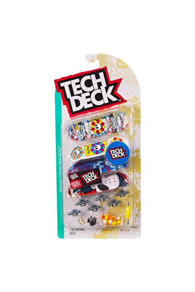 Spin Masters TECH DECK PACHET 4 PIESE FINGERBOARD PAPA 9.6CM