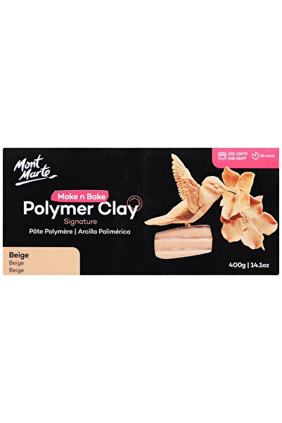Mont Marte Make n Bake Polimer Kil Signature 60g - Beige