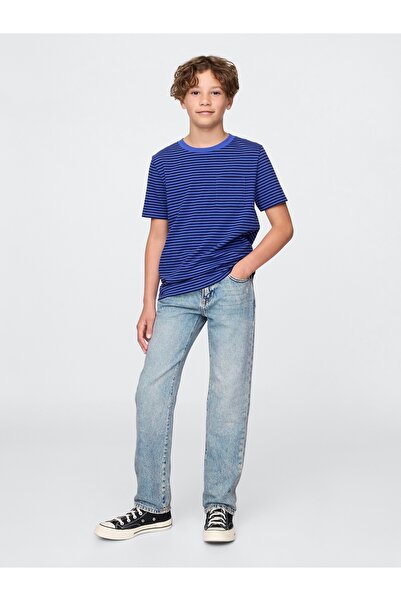 GAP Erkek Çocuk Açık Mavi '90s Original Fit Washwell™ Jean Pantolon