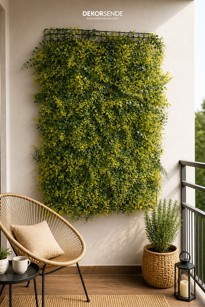 Dekorsende Yapay Çim Plaka Mazı 40x60 cm